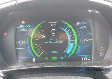 2017 Chevrolet Volt Premier from USA, damaged, VIN 1G1RD6S51HU108244